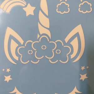 Stencil Unicórnio