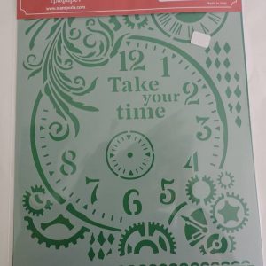 Stencil Relógio