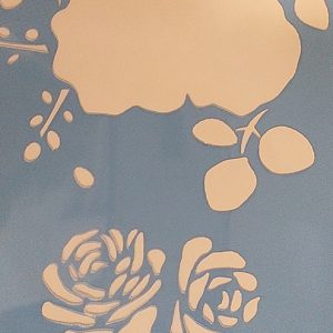 Stencil Rosas
