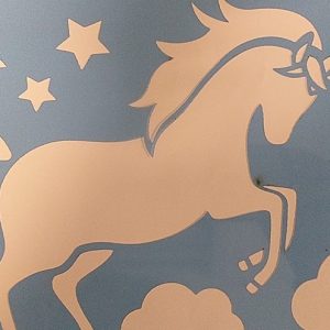 Stencil Unicornio