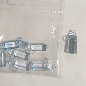 Pack 6 Biberons Azuis em Plastico