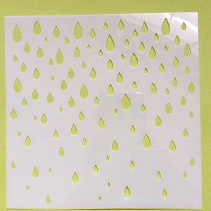 Stencil Gotas (rosto)