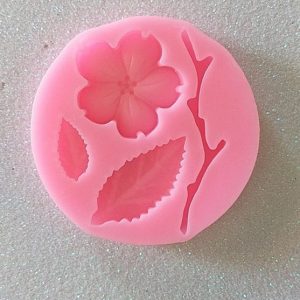 Molde em Silicone, de Flor completa