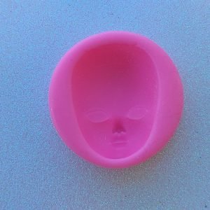 Molde de Rosto em Silicone