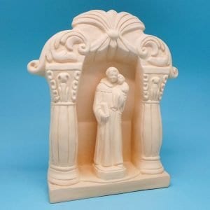 Oratório Trabalhado com Sto António, em Chacota