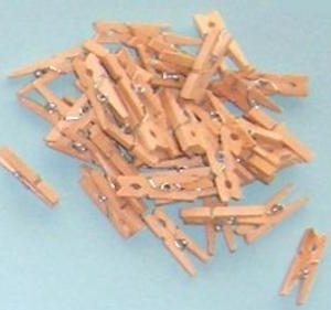 Molas em Madeira, sem coloração