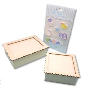 Kit com 2 Caixas e um Pack de Aplicações para Menino