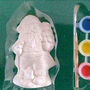 Pai Natal em Chacota, para colorir