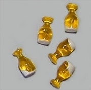 Pack de 5 miniaturas de Copo de Cerveja