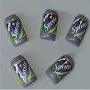 Pack de 5 miniaturas de Latas Sprite