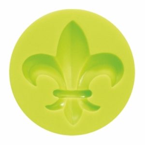 Molde de Flor de Liz, em Silicone