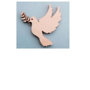 Pombinha com Raminho de Oliveira