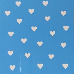 Stencil Corações