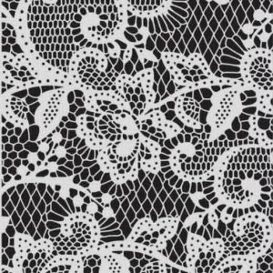 Stencil Renda Floral
