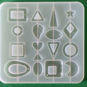 Molde de Brincos, em Silicone