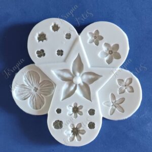 Molde Flores, em Silicone