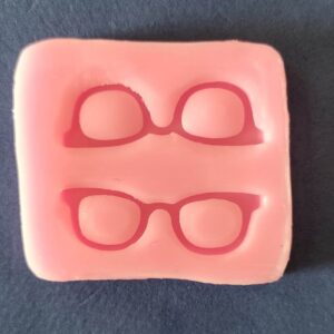 Molde de Óculos, em Silicone