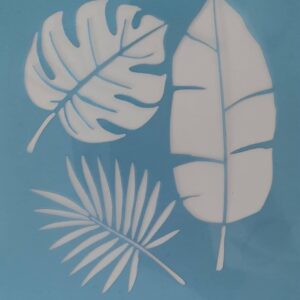 Stencil Folhas Grandes